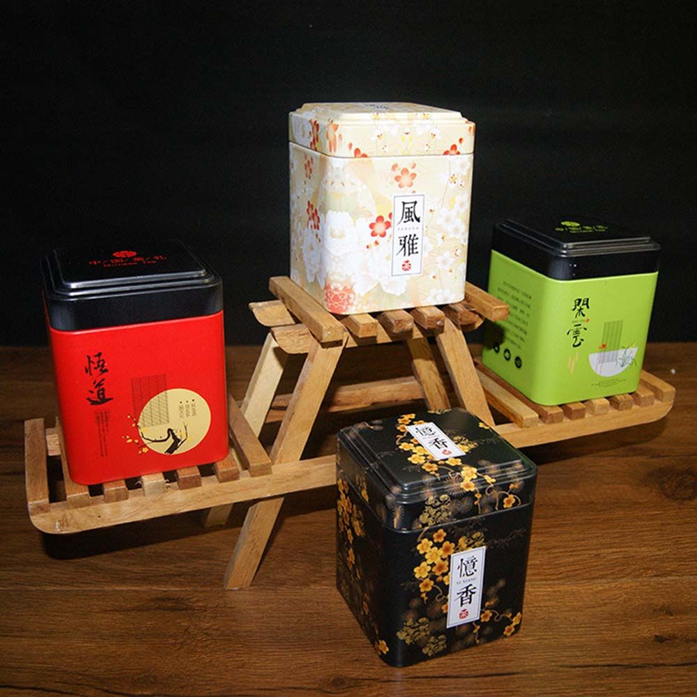 Coffee Tea Jar Set - Chinese style Small For Sugar Solid