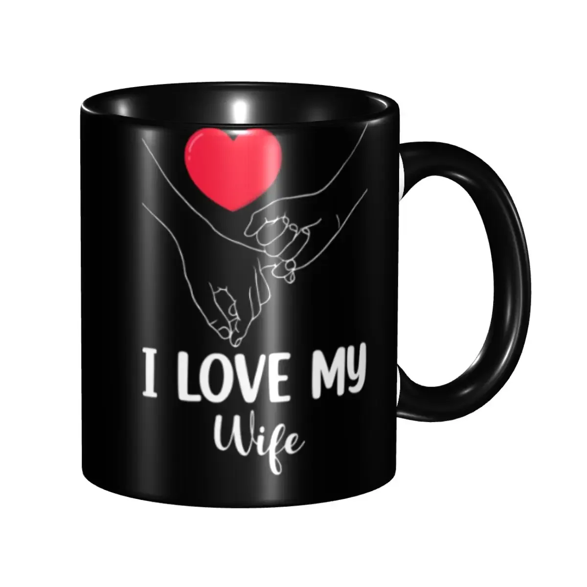 Coffee Tea Love - Personalized I Love My Wife Mug