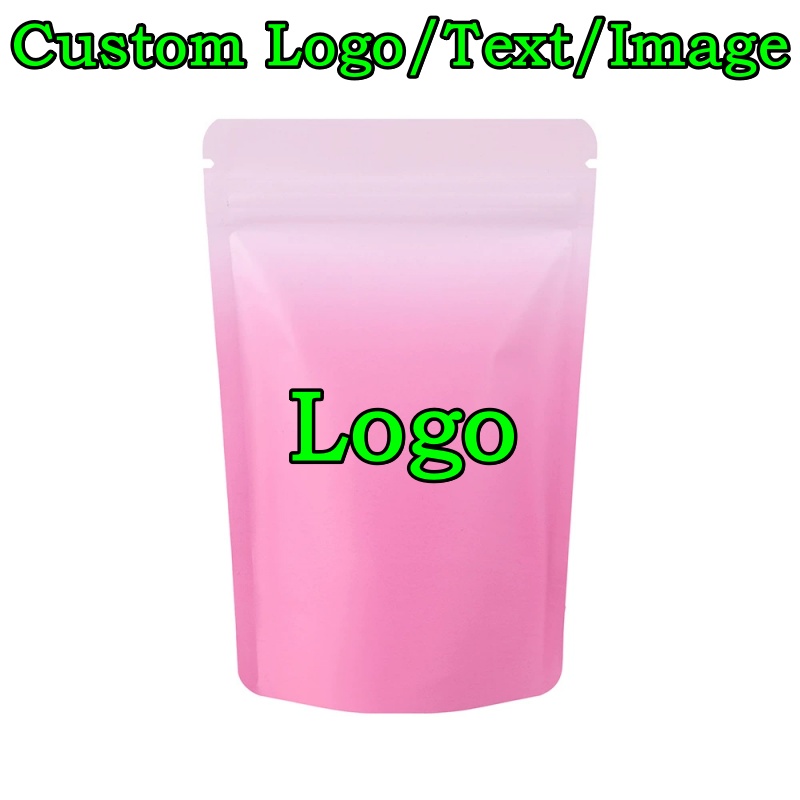 Coffee Tea Stand - 100PCS Stand-up Aluminum Foil Ziplock Bag