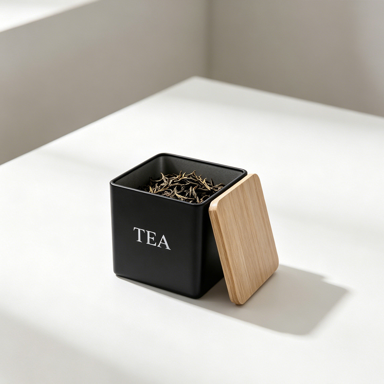 Coffee Tea Sugar Canisters - 3Pcs Metal Tea Coffee Sugar Canister
