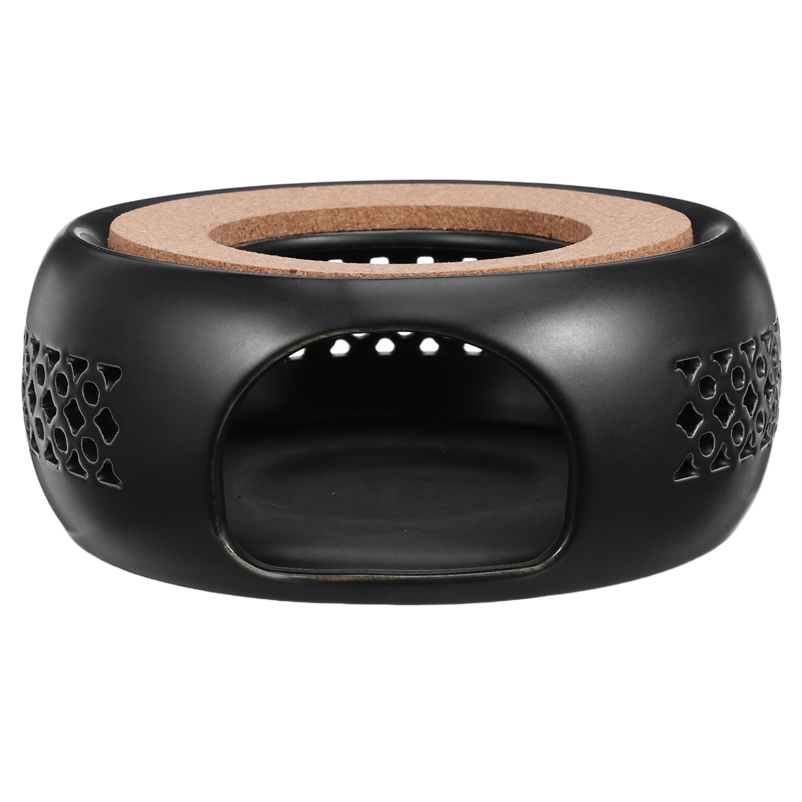 Ceramic Teapot Warmer Cork Cus - Coffee Tea Stand recension och pris