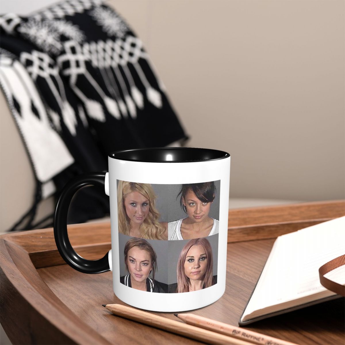 Iconic Mugshot Mug Funny Ceram - Coffee Tea Icon recension och pris
