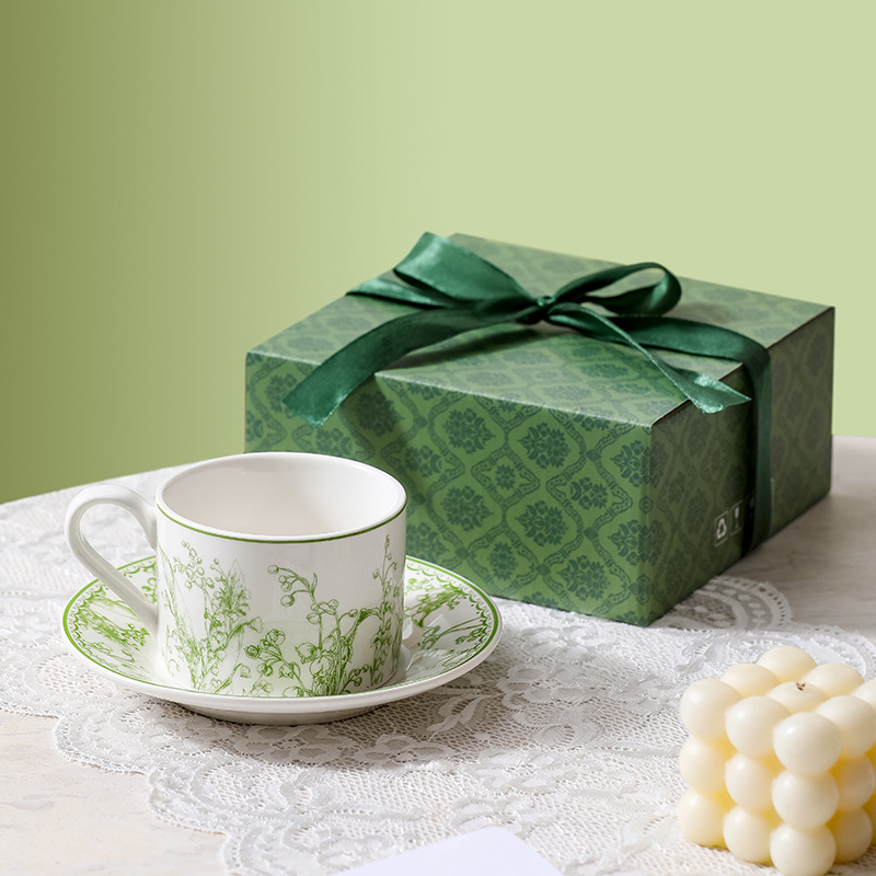 Lily of the Valley Coffee Cup  - Valley Tea And Coffee recension och pris