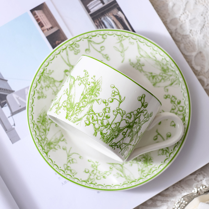 Lily of the Valley Coffee Cup  - Valley Tea And Coffee recension och pris