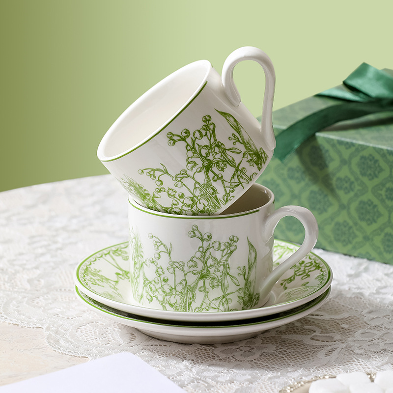 Lily of the Valley Coffee Cup  - Valley Tea And Coffee recension och pris