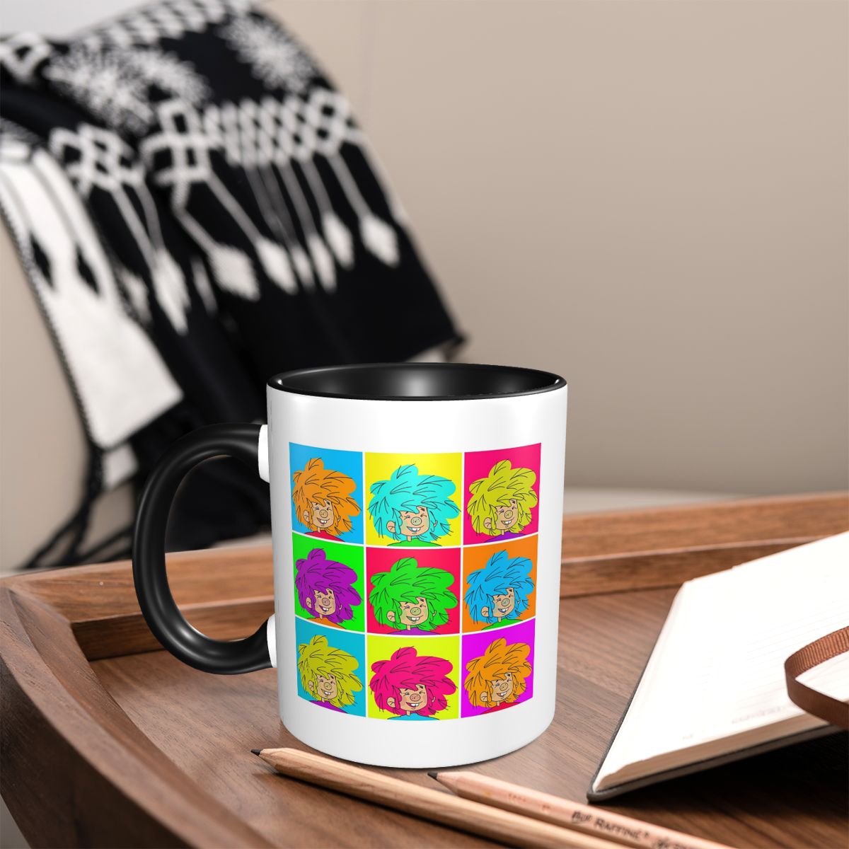 Warhol Inspired Iconic Pumuckl - Coffee Tea Icon recension och pris