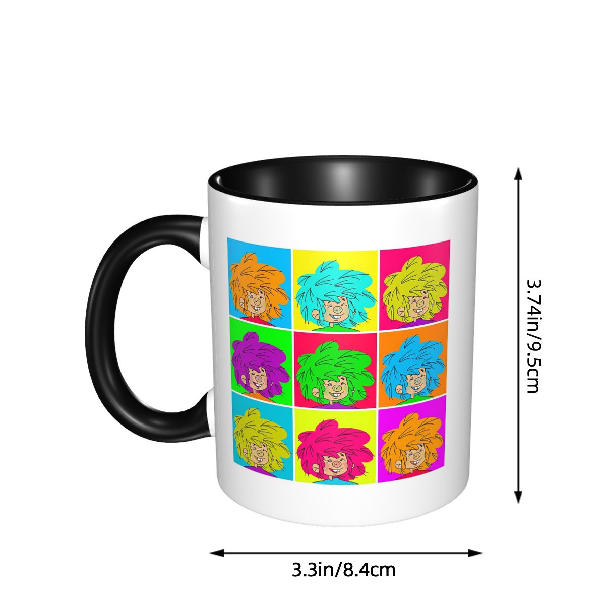 Warhol Inspired Iconic Pumuckl - Coffee Tea Icon recension och pris
