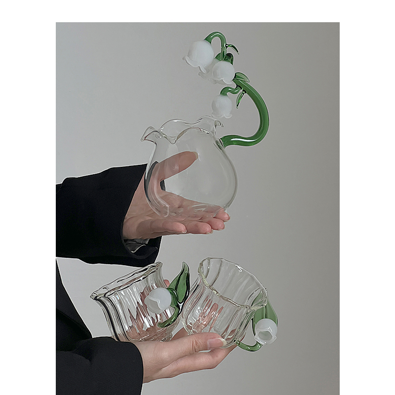 Lily of The Valley Glass Tea C - Valley Tea And Coffee recension och pris