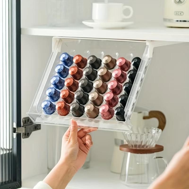 Space-Saving Coffee Capsule &  - Coffee Tea Drawer Organizer recension och pris