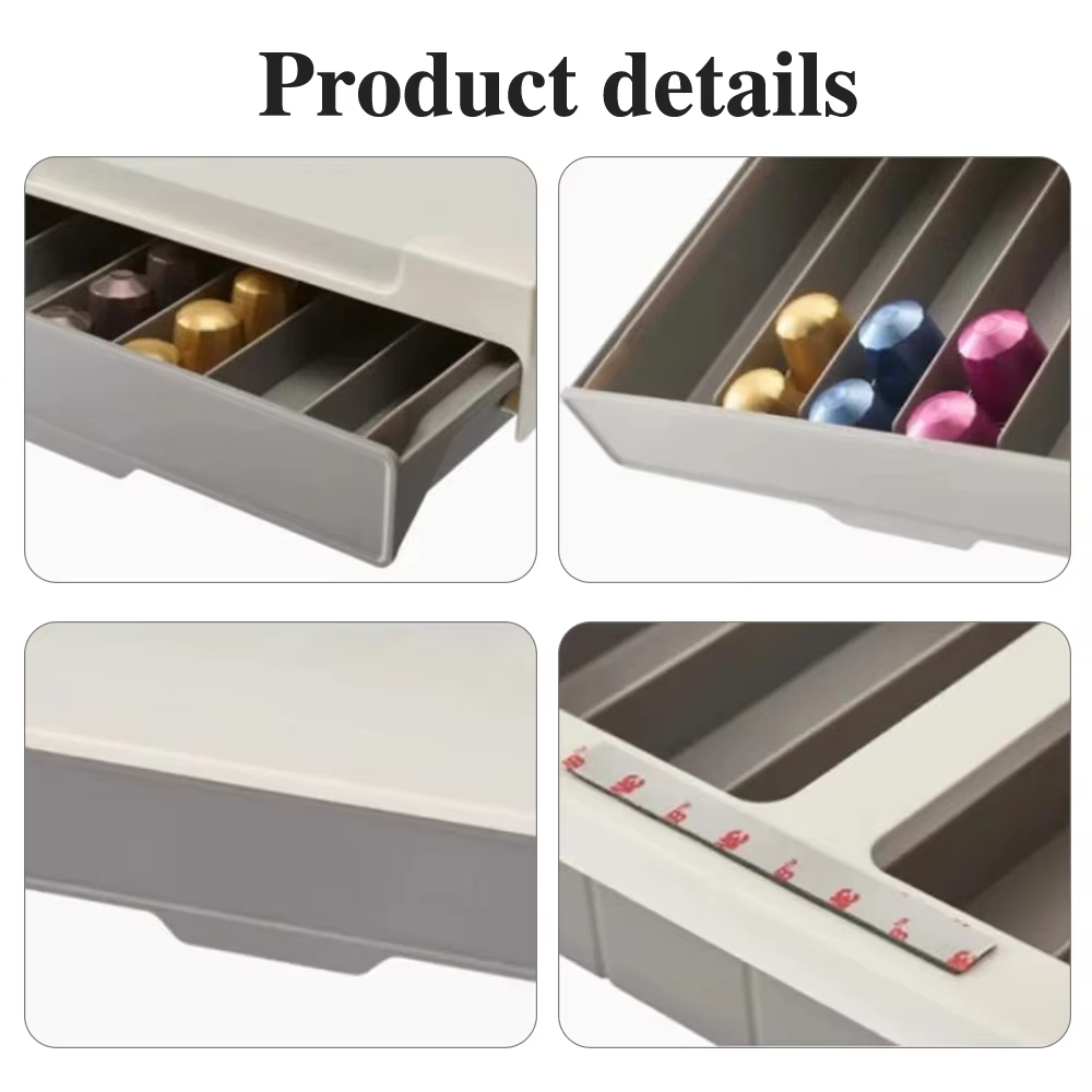Space-Saving Coffee Capsule &  - Coffee Tea Drawer Organizer recension och pris