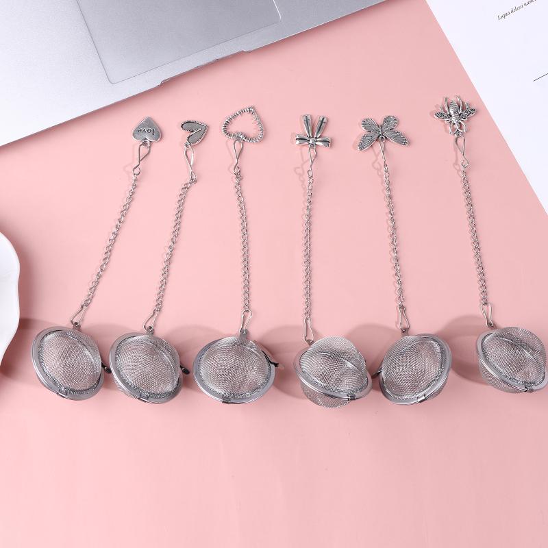 *2Pcs Stainless Steel Tea Infu - Coffee Tea Spices recension och pris