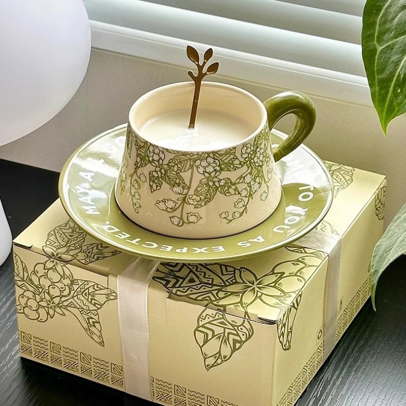 French Retro Style Lily of The - Valley Tea And Coffee recension och pris