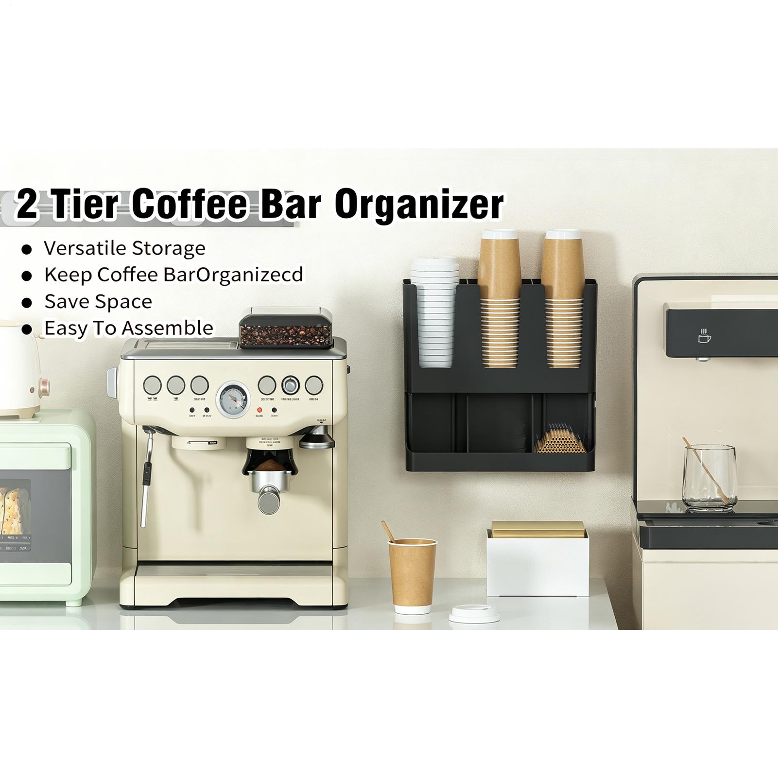 Coffee Station 6-Compartment W - Tea Coffee Set Up recension och pris