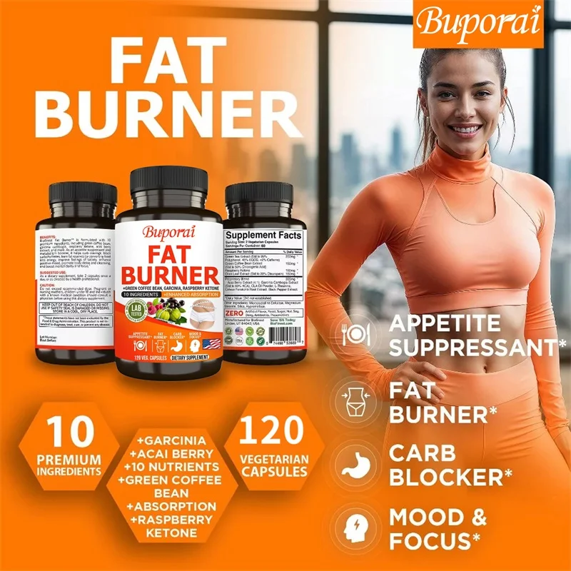 Fat Burner Capsules - Healthy  - Coffee Tea Beans recension och pris