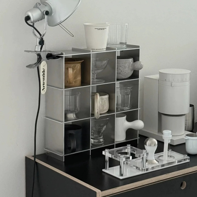 Minimalist Aluminum Alloy Coun - Coffee Tea Stand recension och pris