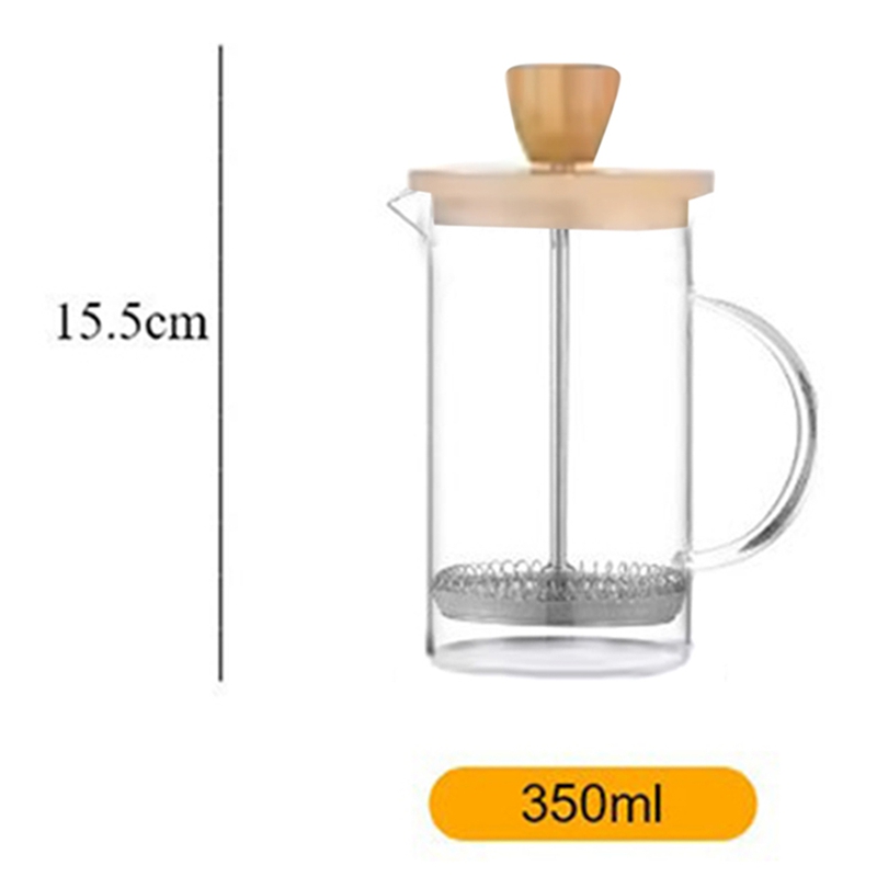 Coffee French Press Pot with F - Coffee Tea Press recension och pris