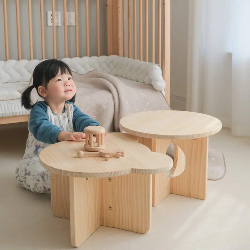 Solid Wood Children's Small Ta - Tea Coffee Set Up recension och pris