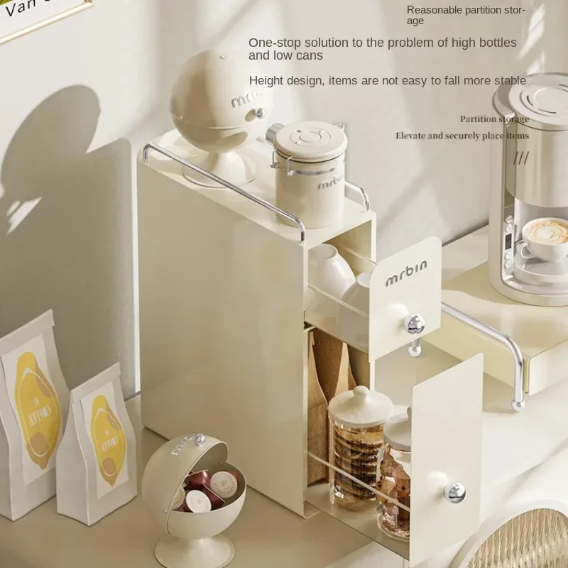 Wheat Bucket Storage Rack Coff - Coffee Tea Drawer Organizer recension och pris