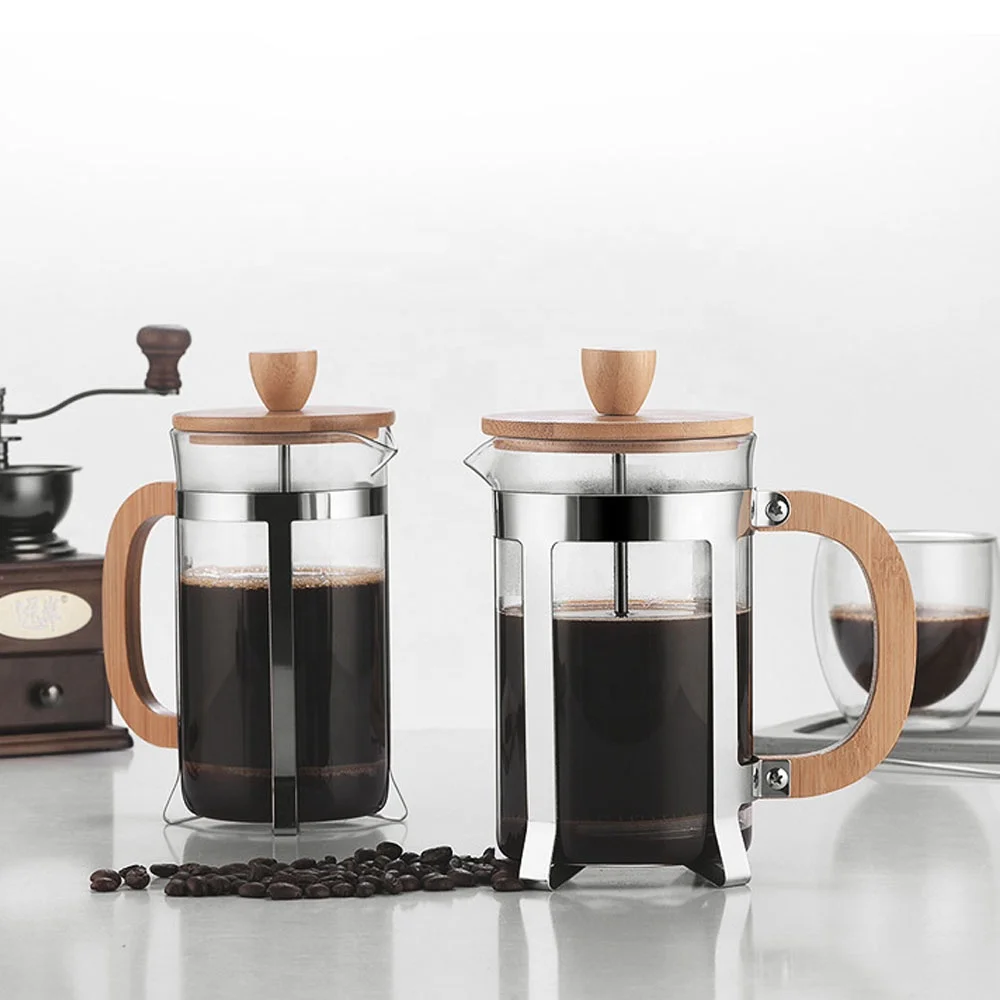350/600ml Stainless Steel Pres - Coffee Tea Press recension och pris