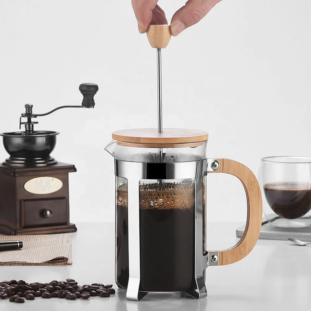 350/600ml Stainless Steel Pres - Coffee Tea Press recension och pris
