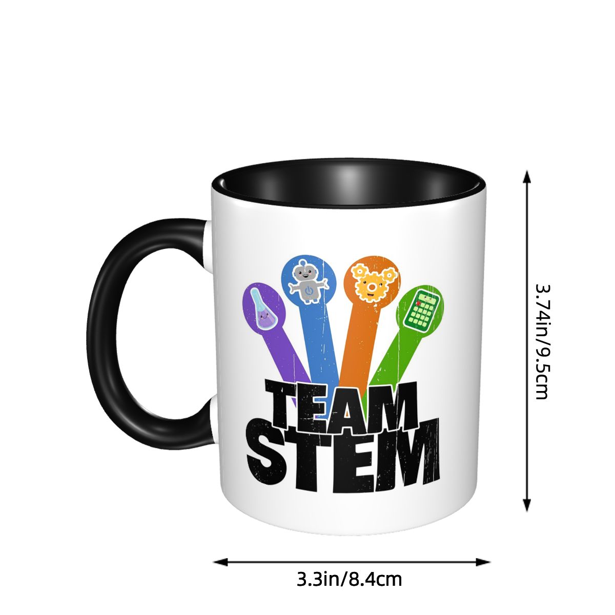 Team Stem Science Technology E - Coffee Tea Icon recension och pris