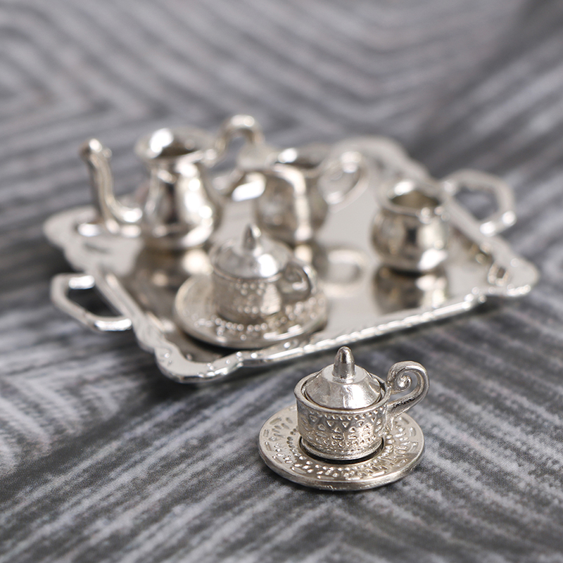 10pcs/Set 1/12 Dollhouse Minia - Coffee Tea Stand recension och pris