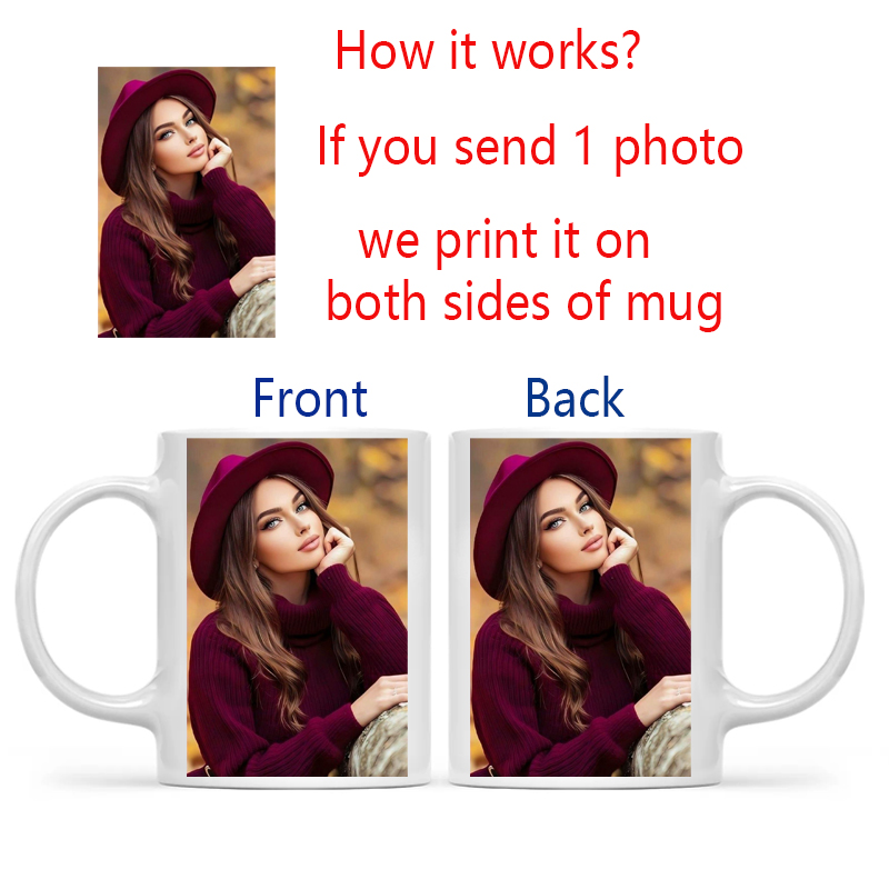 Personalized Your Photo Mug, C - Coffee Tea Name recension och pris