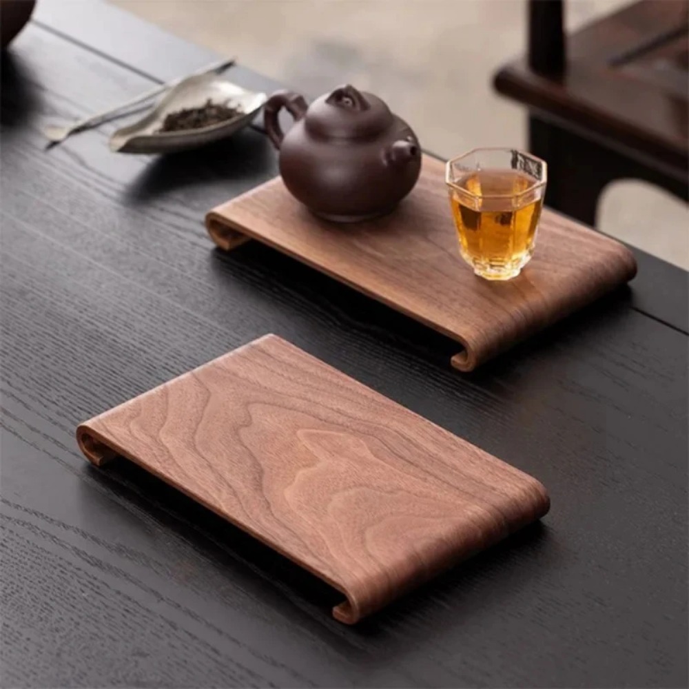 Wooden Coffee Tea Tray Rectang - Coffee Tea Stand recension och pris