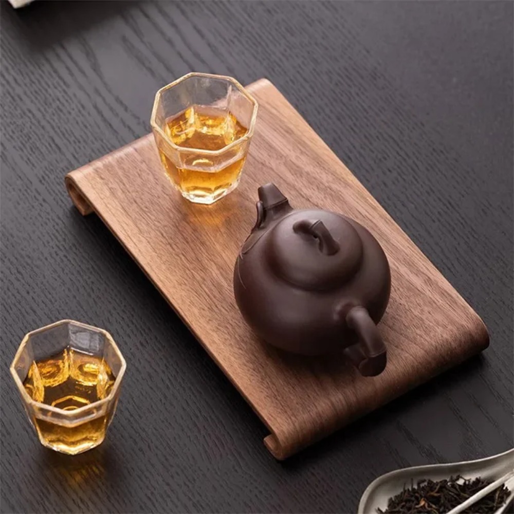 Wooden Coffee Tea Tray Rectang - Coffee Tea Stand recension och pris