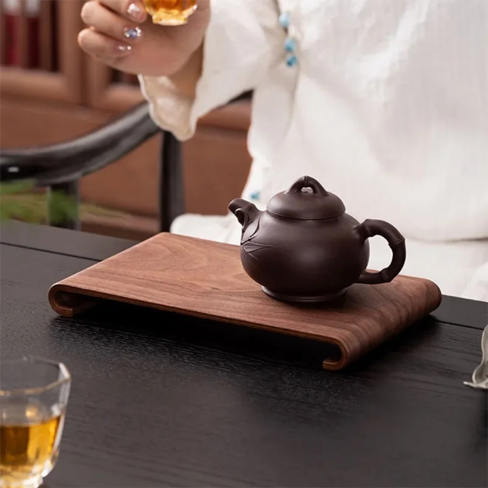 Wooden Coffee Tea Tray Rectang - Coffee Tea Stand recension och pris