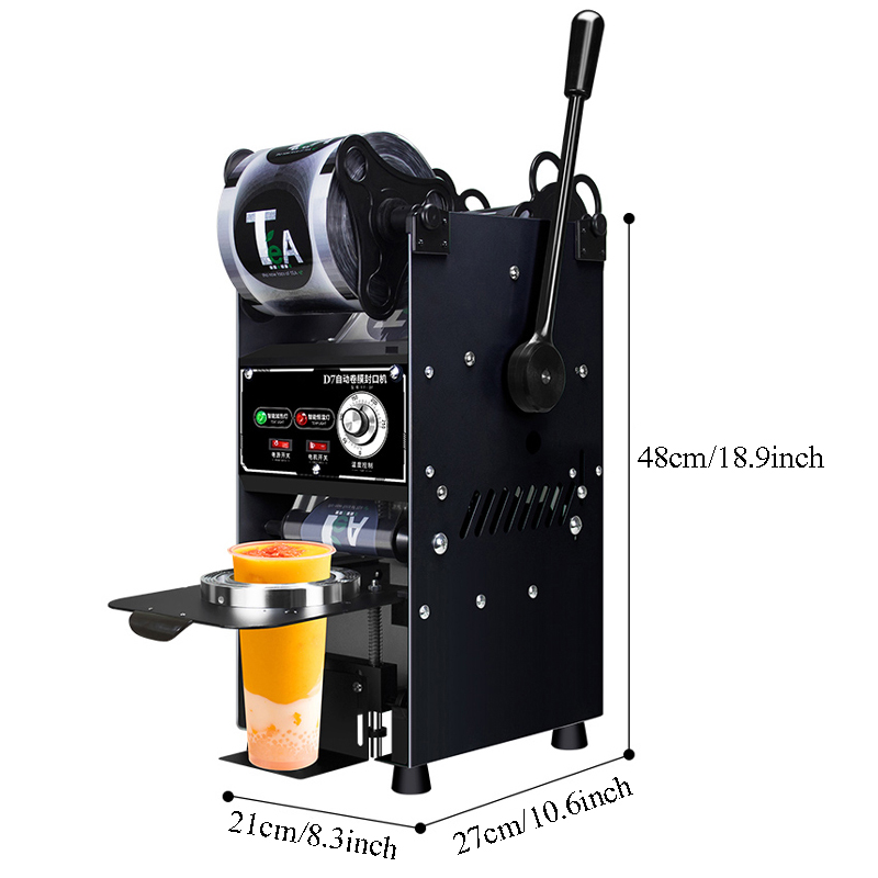 Automatic Cup sealing machine  - Coffee Tea Milk recension och pris