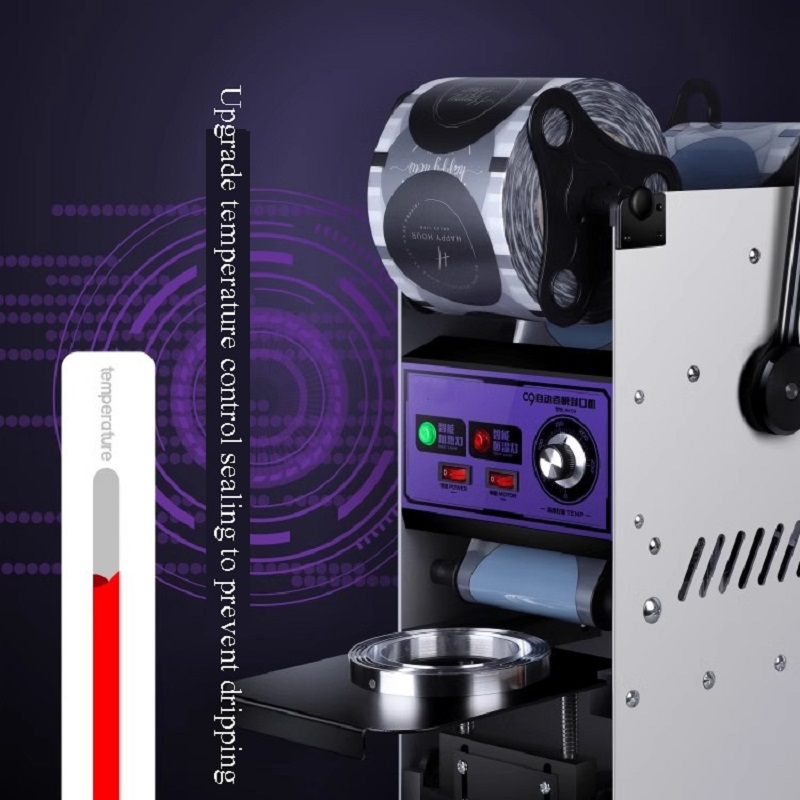 Automatic Cup sealing machine  - Coffee Tea Milk recension och pris