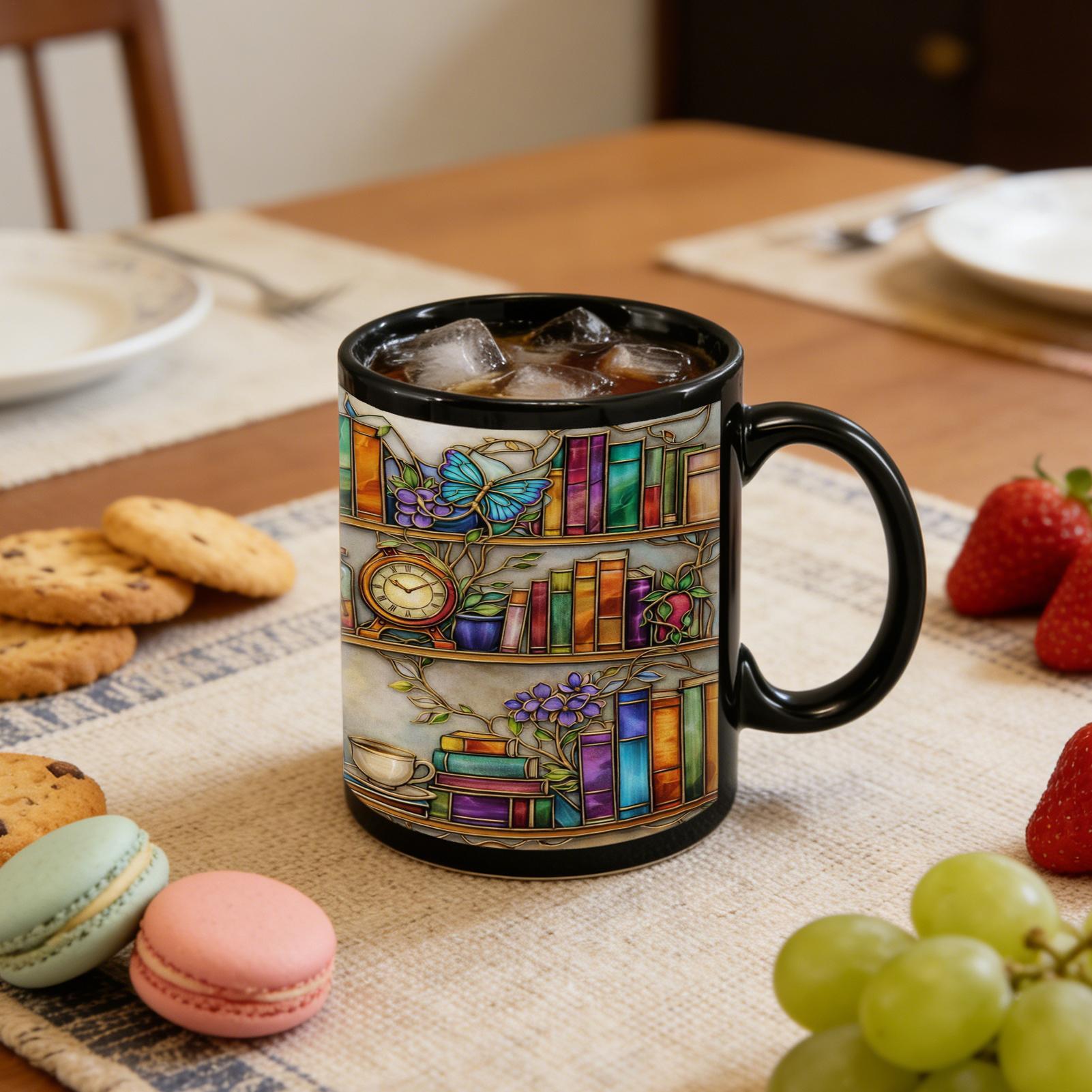 Mug For Coffee Cat Theme Heat- - Coffee Tea Library recension och pris