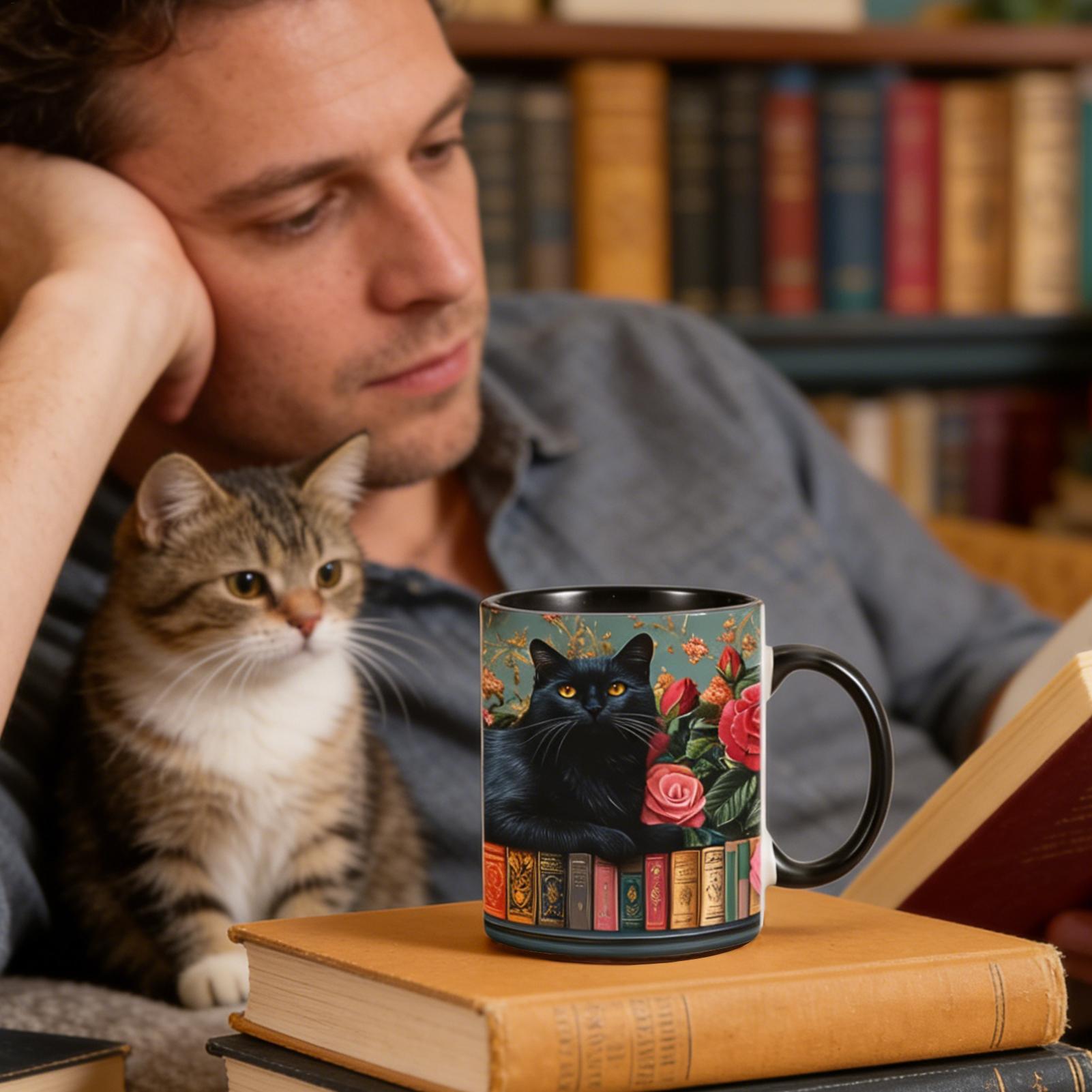 Mug For Coffee Cat Theme Heat- - Coffee Tea Library recension och pris