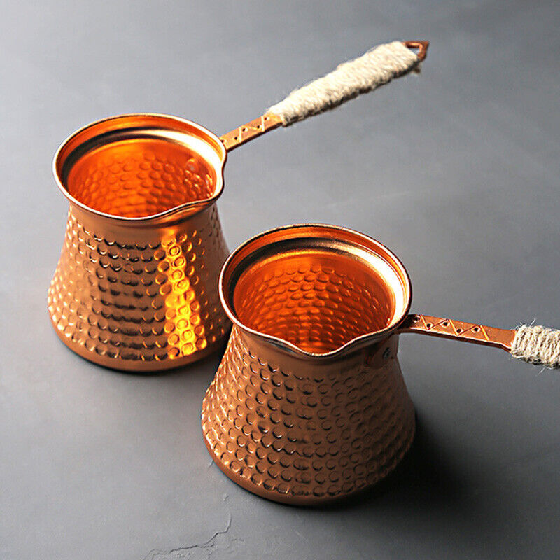 Coffee Pot Antique Copper Turk - Moka Pot Stove recension och pris