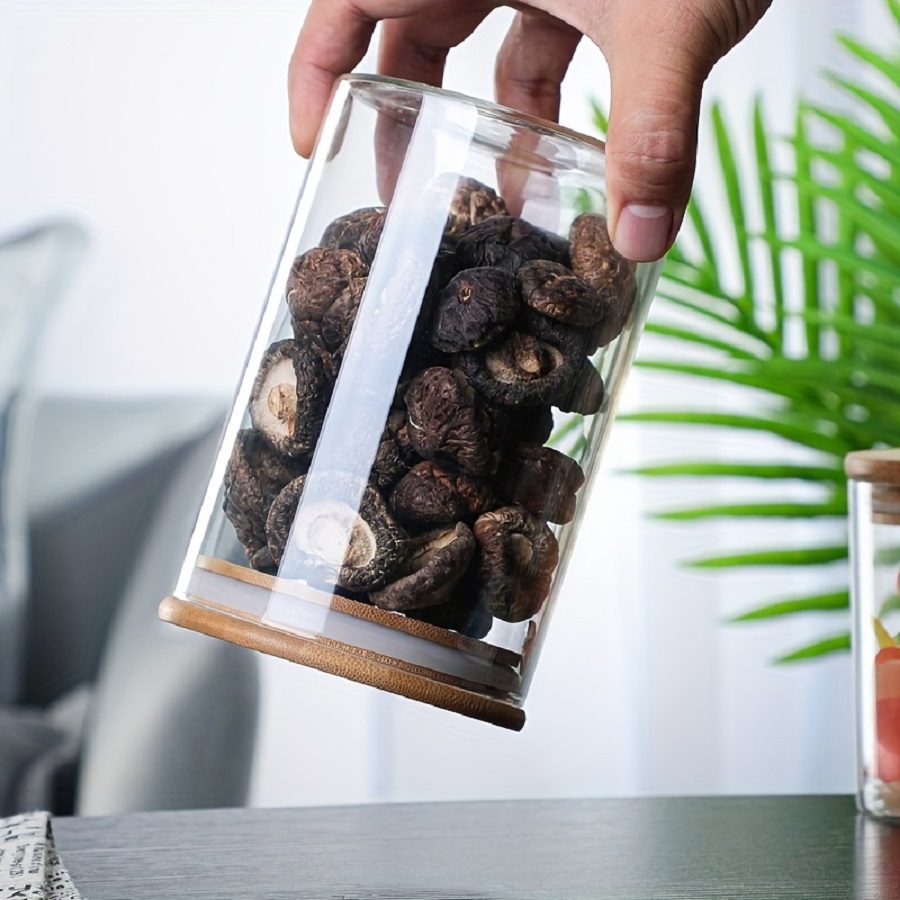 12pcs/set Airtight Glass Stora - Coffee Tea Jar Set recension och pris