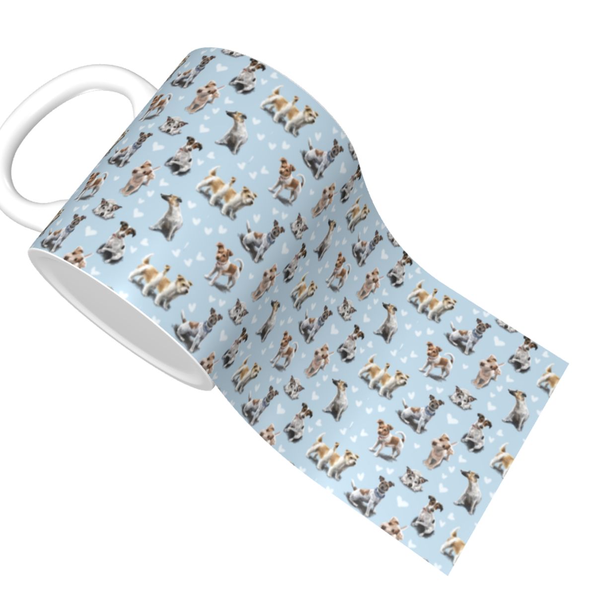 Customized Jack Russell Terrie - Coffee Tea Love recension och pris