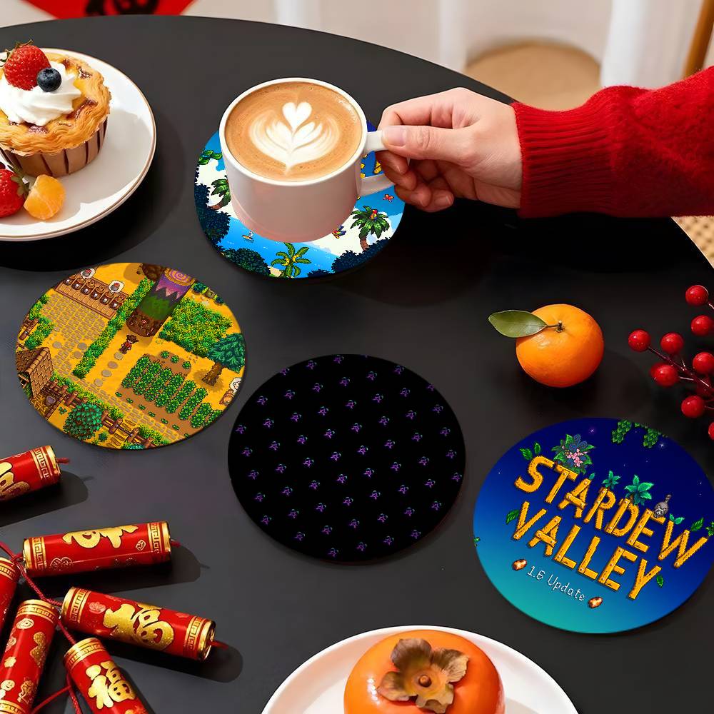 S-Stardew Valley Coasters 10cm - Valley Tea And Coffee recension och pris