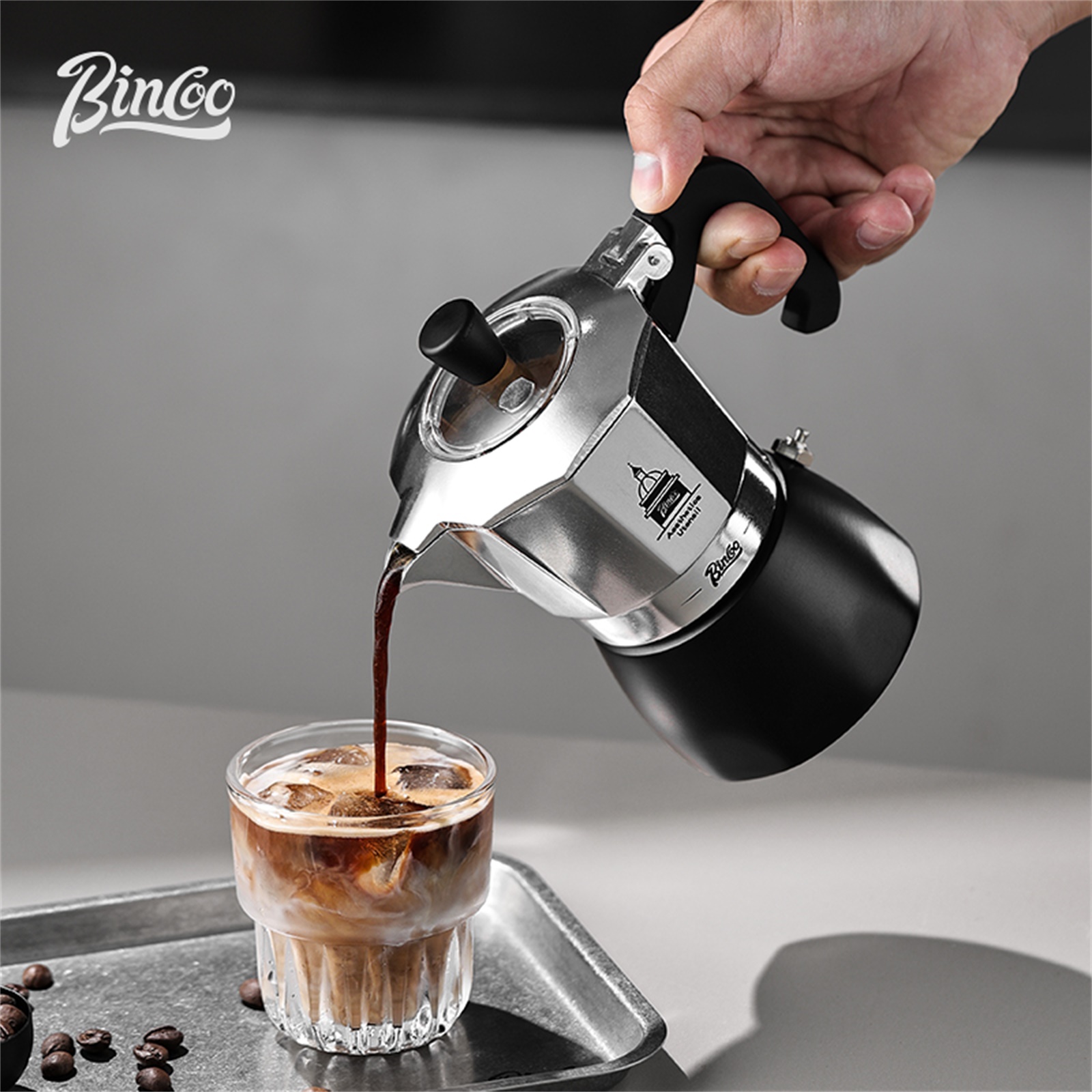 BINCOO Double Valve Moka Pot，E - Moka Pot Stove recension och pris