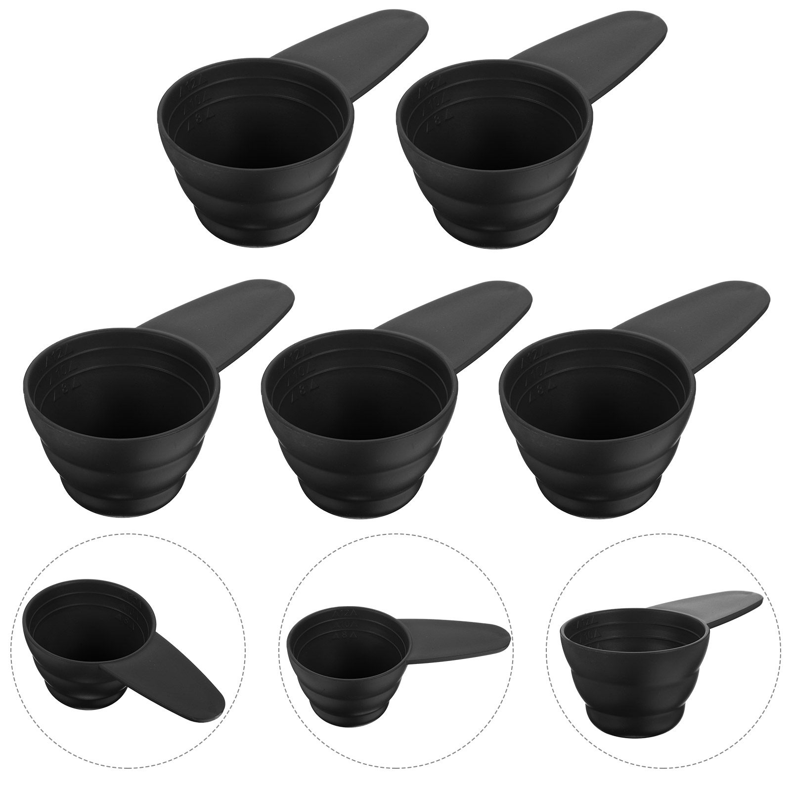 5Pcs Measure Spoon Long Handle - Coffee Tea Beans recension och pris