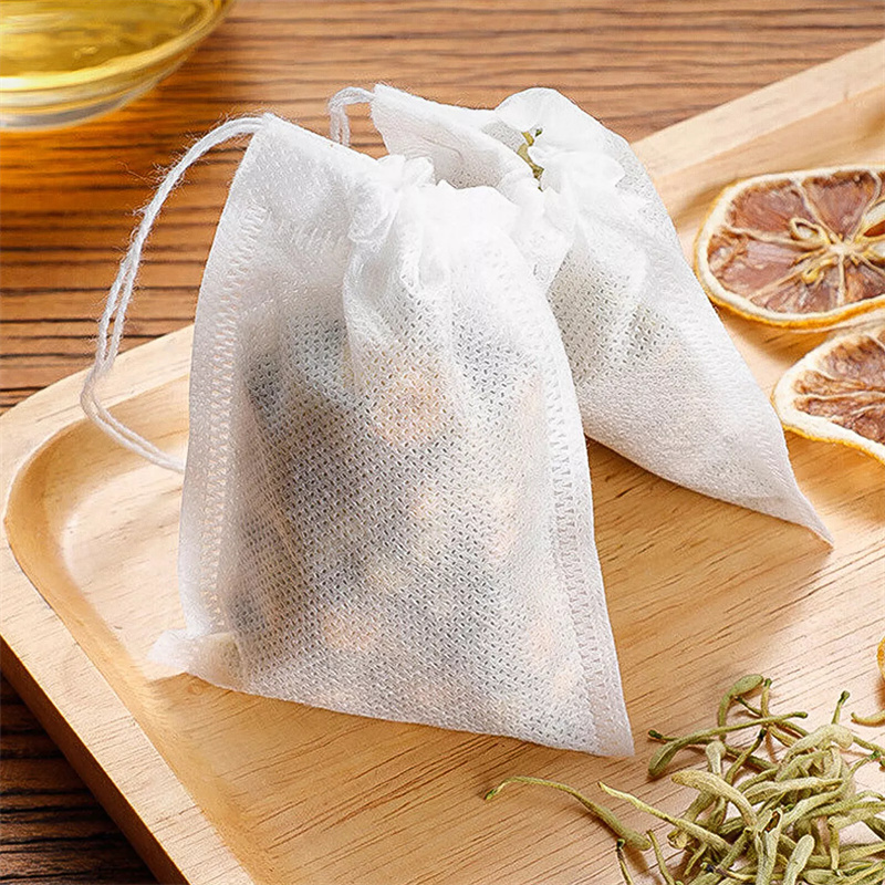 100PCS Non-woven Tea Bags Disp - Coffee Tea Spices recension och pris