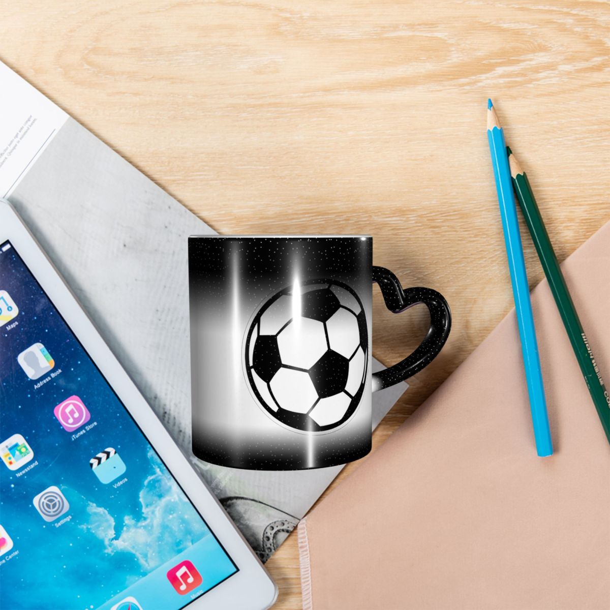 Soccer Ball Football Icon Mug  - Coffee Tea Icon recension och pris