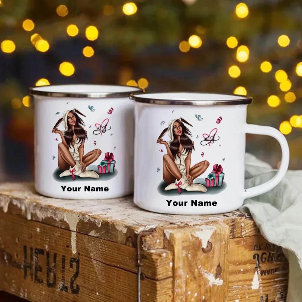 Custom Enamel Mug with Your Na - Coffee Tea Name recension och pris