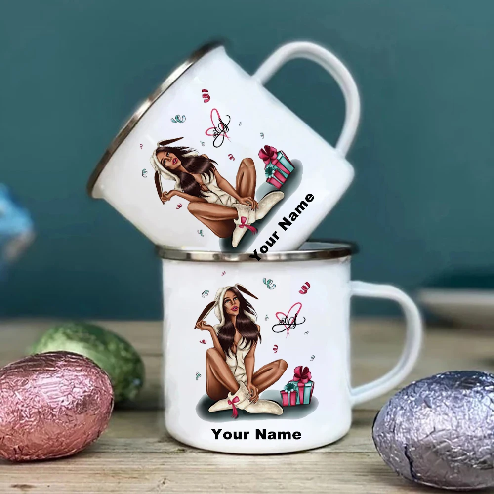 Custom Enamel Mug with Your Na - Coffee Tea Name recension och pris