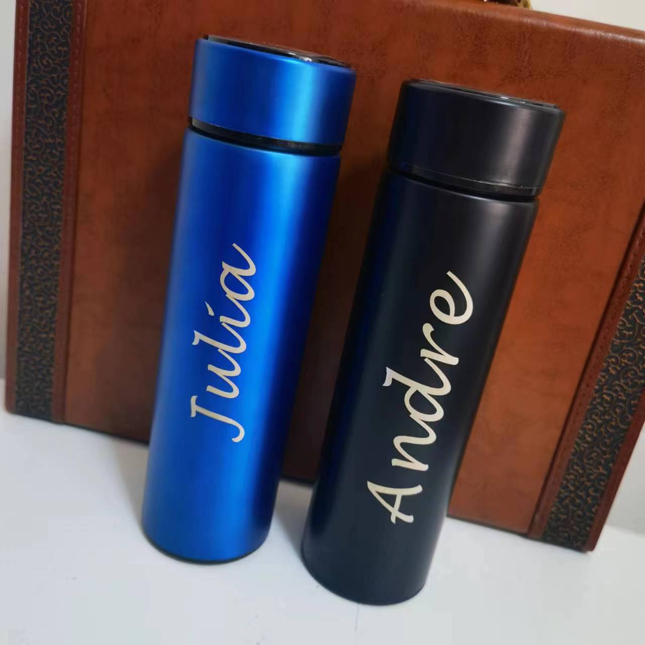 Custom Name Coffee/Tea thermos - Coffee Tea Name recension och pris
