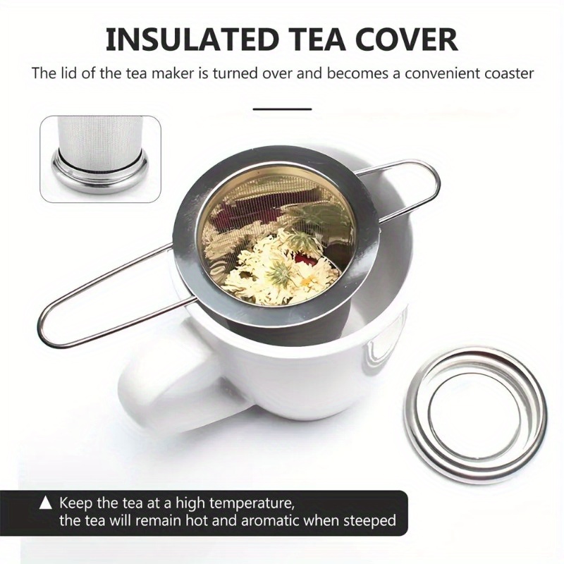 Stainless Steel Mesh Tea Infus - Coffee Tea Spices recension och pris