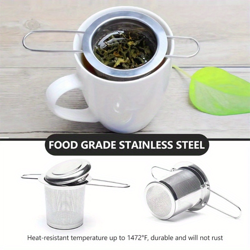 Stainless Steel Mesh Tea Infus - Coffee Tea Spices recension och pris