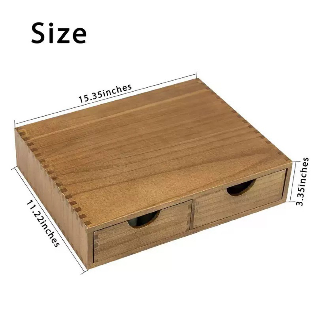Minimalist solid wood coffee m - Coffee Tea Drawer Organizer recension och pris