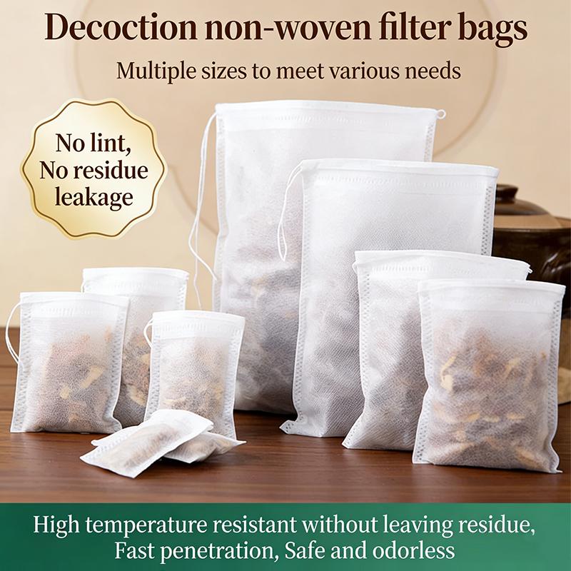 ☌100Pcs Disposable Tea Bag Pou - Coffee Tea Spices recension och pris