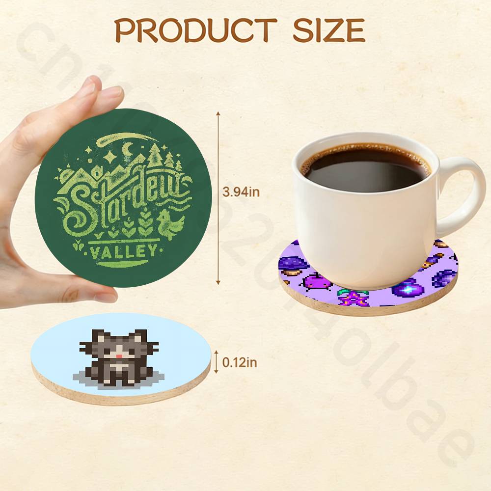 S-Stardew V-Valley Wooden Cup  - Valley Tea And Coffee recension och pris